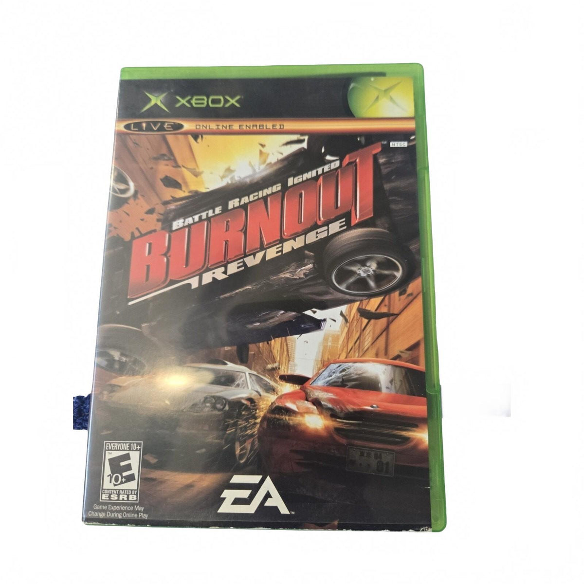 Burnout: Revenge (Microsoft Xbox, 2005) Multiplayer Racing EA Manual Included