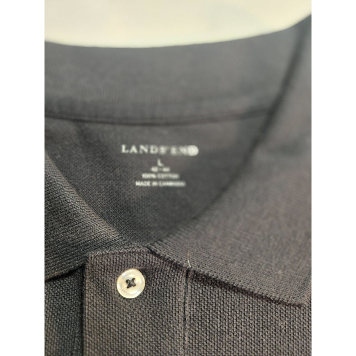 Landers End Large Collar Shirt- Auto Valve INC