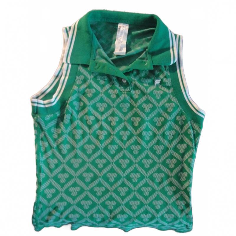 Fabletics Women's Green Polo-shirts size small