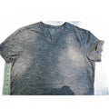 H&M Men's Slim Fit Heather Gray V-Neck T-Shirt, Size Large