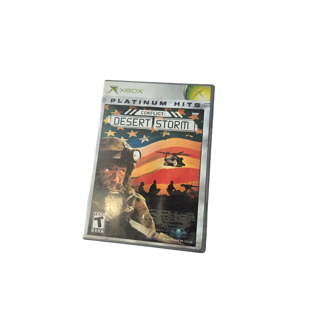Conflict: Desert Storm Platinum Hits Microsoft Xbox 2002 w/ Manual