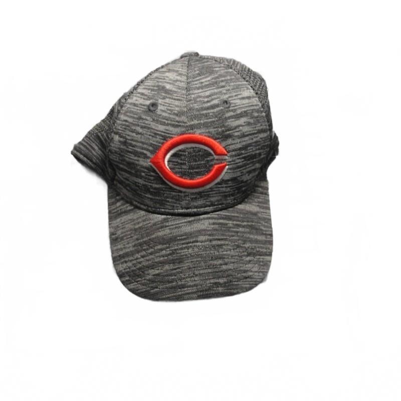 New Era Cincinnati Reds Youth Adjustable Gray Heathered Cap