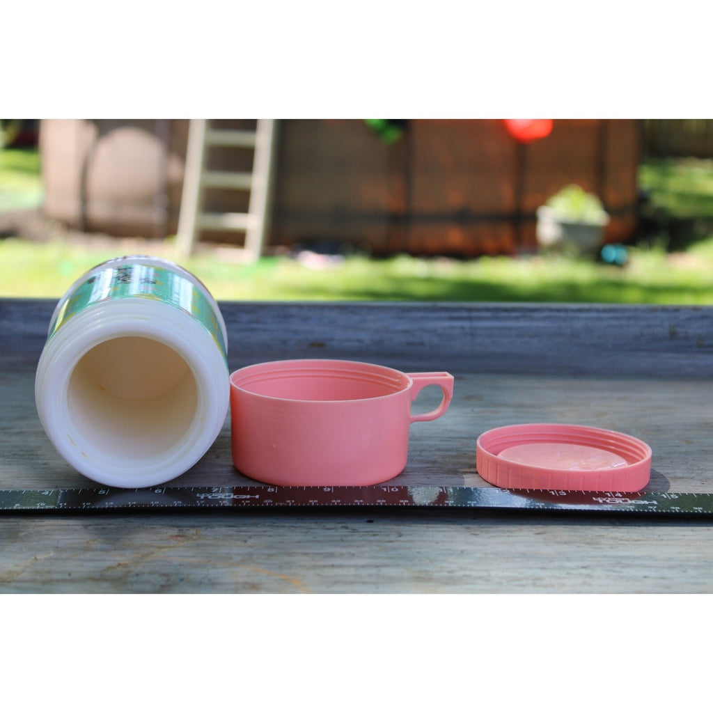 vintage 1980s Aladdin Industries thermos featuring Minnie Mouse