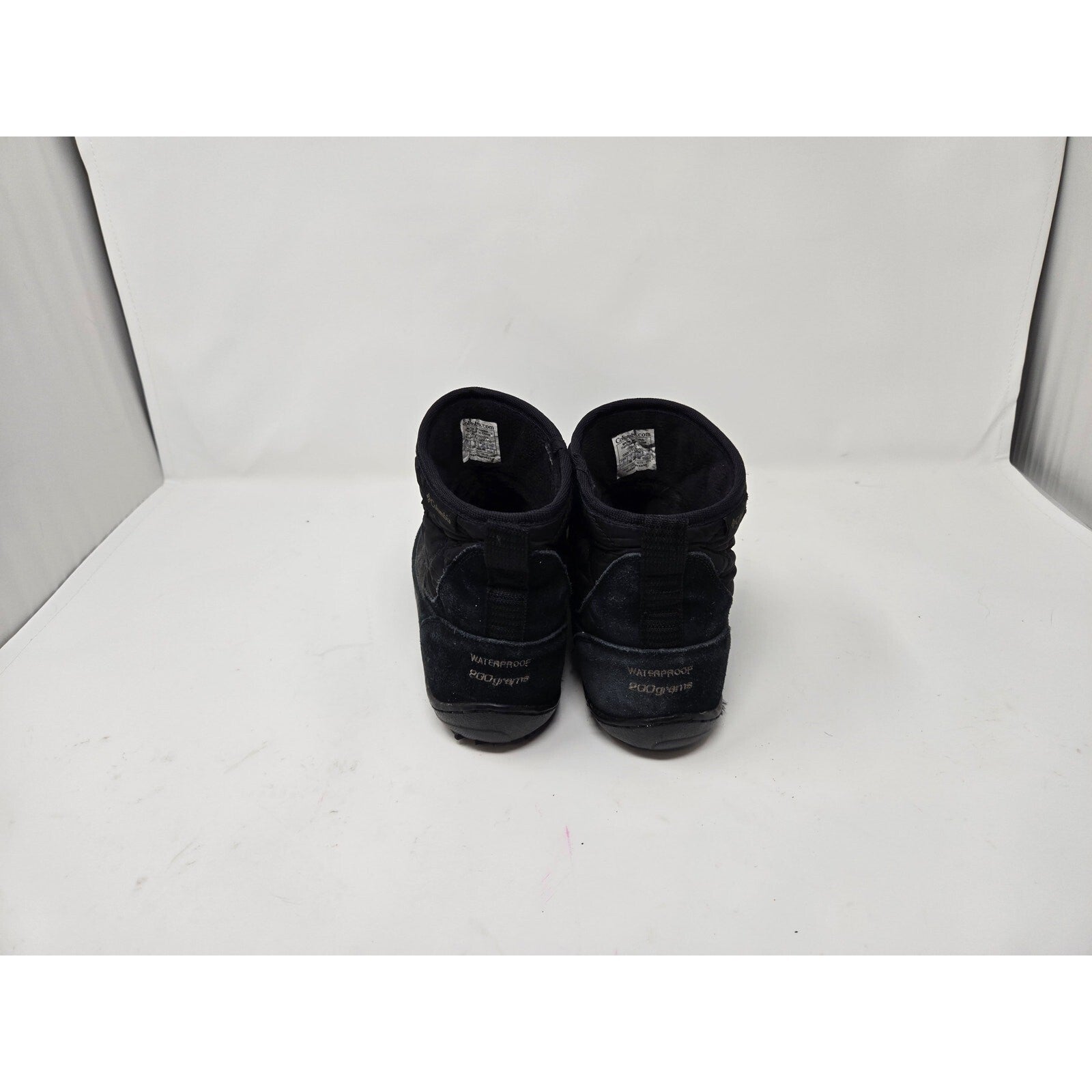 Columbia Snowpow Mid Black Waterproof Winter Snow Boot Women's Size 8 YL5235-010