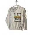 Bauer Pittsburgh Hoodie Youth Large White S24 DSG Hockey Sweatshirt Pullover