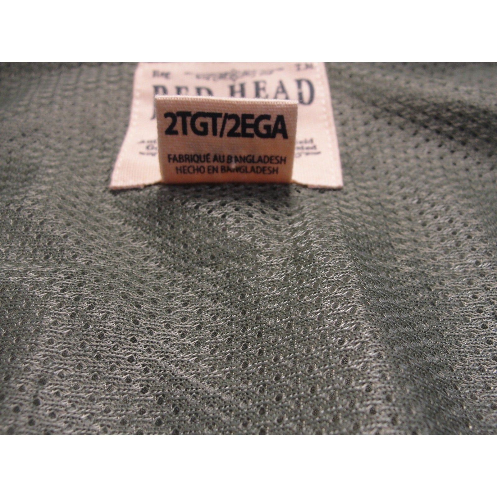 RedHead olive green button-down fishing shirt in size 2XLT