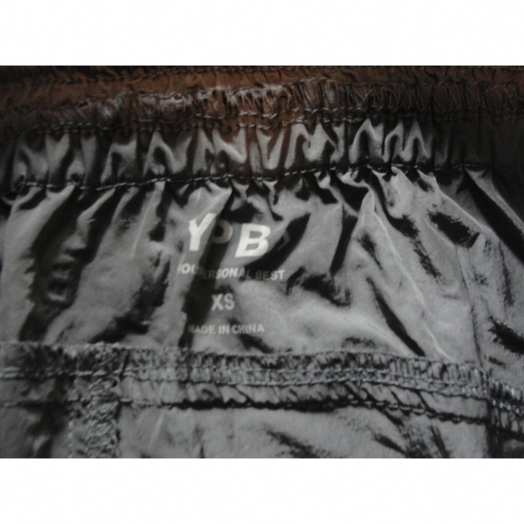 YPB Your Personal Best Gray Elastic Waist Drawstring Windbreaker size xs