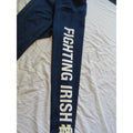 ZooZatz Notre Dame Fighting Irish women's pants size small heather Blue