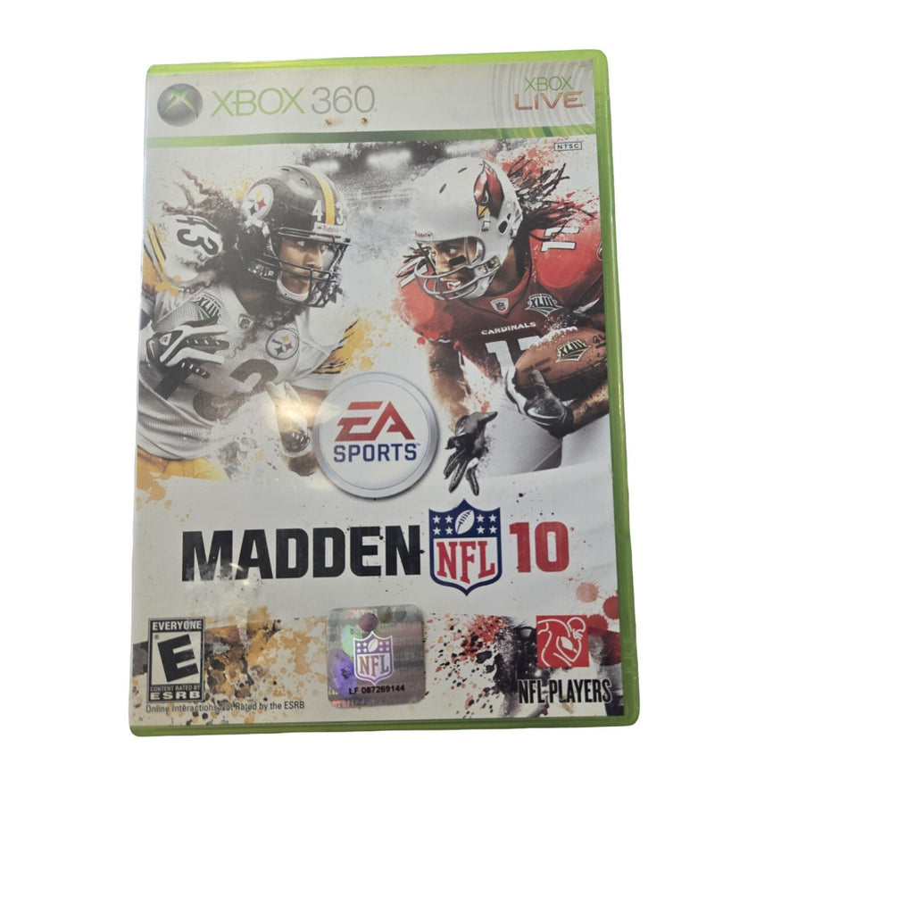 EA Sports Madden NFL 10 Xbox 360 Sports Game w/ Manual Online Play
