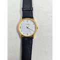 Vintage Gruen Precision Dual Time Quartz Men's Dress Watch (White Dial / Br