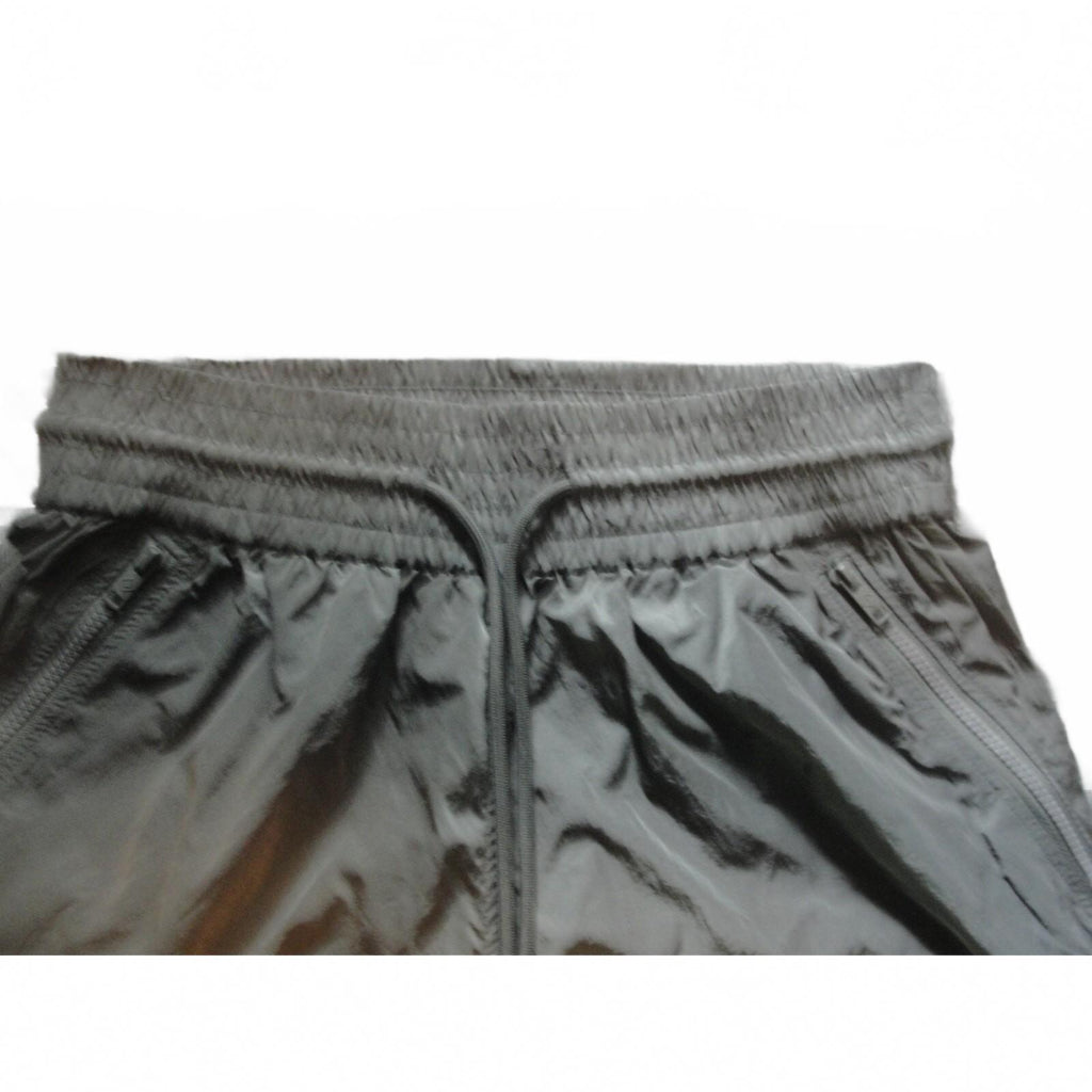YPB Your Personal Best Gray Elastic Waist Drawstring Windbreaker size xs