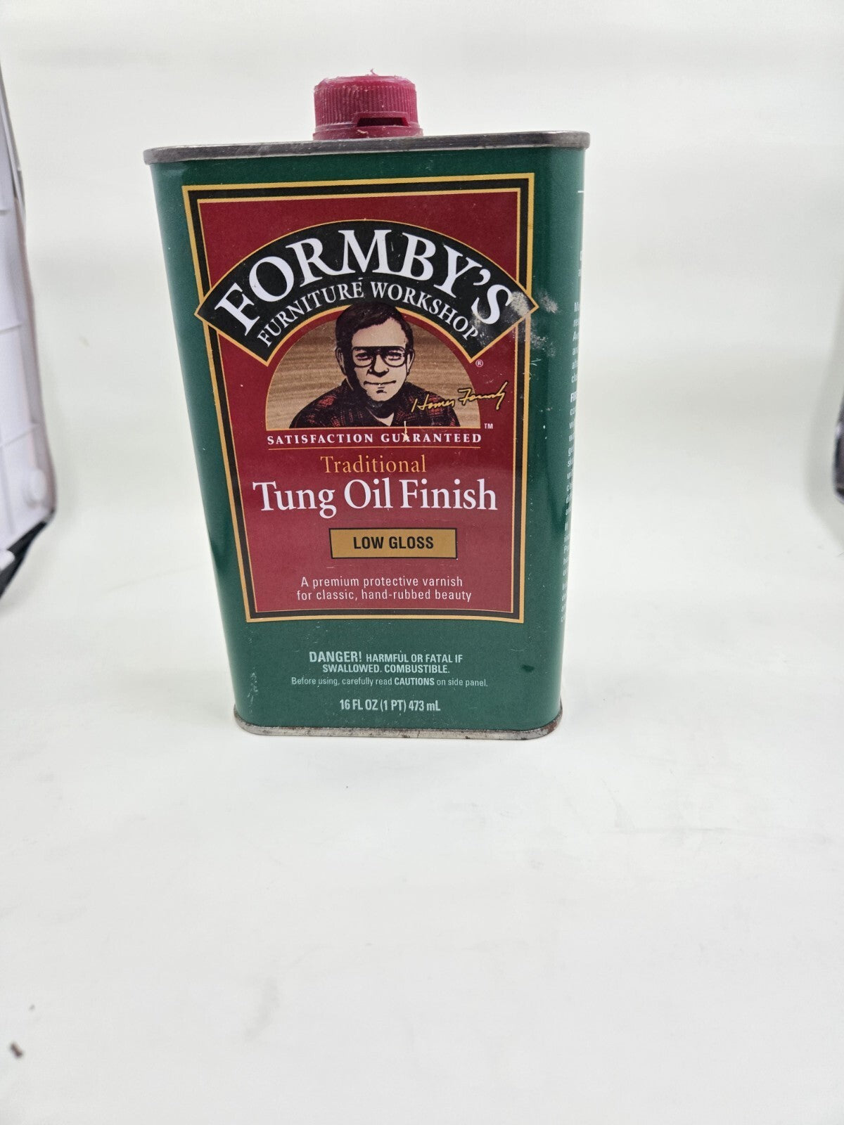 Formby's Traditional Tung Oil Finish Low Gloss 16 oz Antique Furniture Polish V4