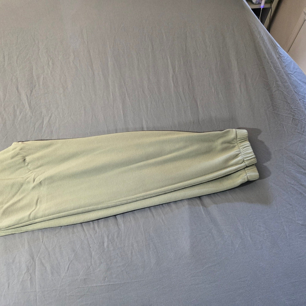 Hollister Adjustable Rise xs green sweat pants