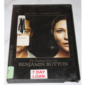 Curious Case of Benjamin Button DVD (2008) Brad Pitt Cate Blanchett ex library