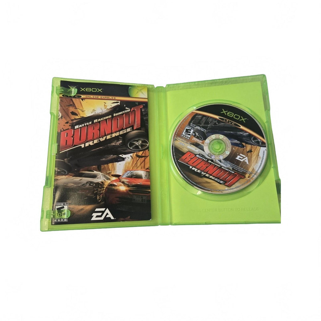 Burnout: Revenge (Microsoft Xbox, 2005) Multiplayer Racing EA Manual Included