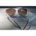 SOJOS Linda Women's Trendy Rhinestone Double Bridge Aviator Sunglasses