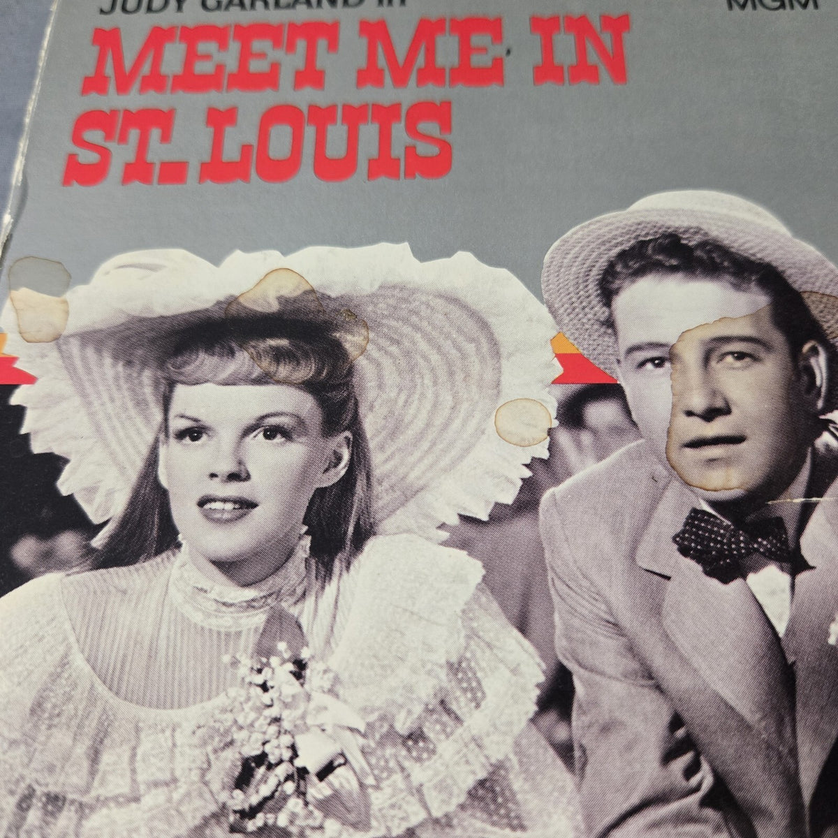 Vintage VHS Meet Me In St. Louis Judy Garland MGM