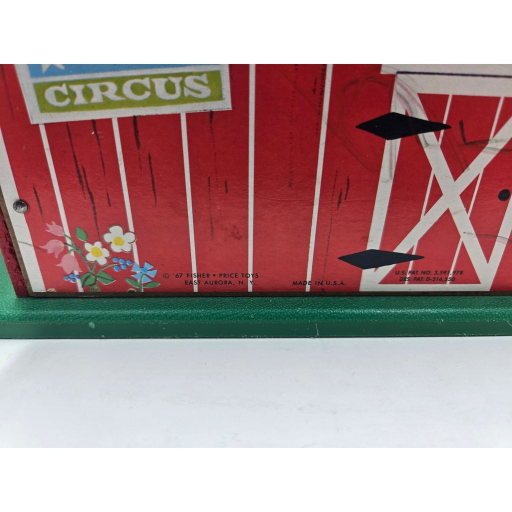 Vintage 1967 Fisher-Price Little People Play Family Farm Playset (Model #915)