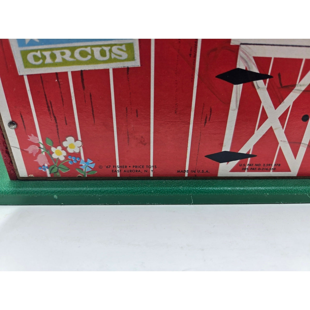 Vintage 1967 Fisher-Price Little People Play Family Farm Playset (Model #915)