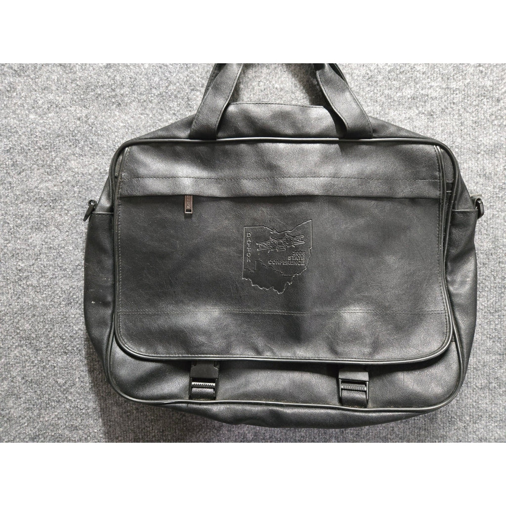 Vintage 2006 Dayton Ohio State Conference Messenger Bag Briefcase Aviation Logo