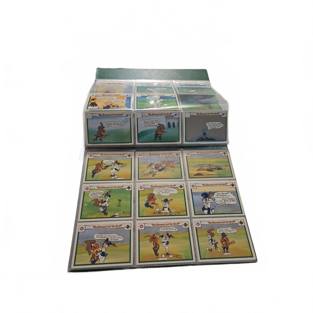 Vintage 1990 Upper Deck Looney Tunes Comic Ball Series 1 Green Card Album