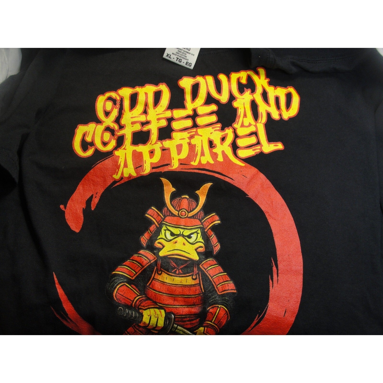 samurai Coffee shirt Xtra Large