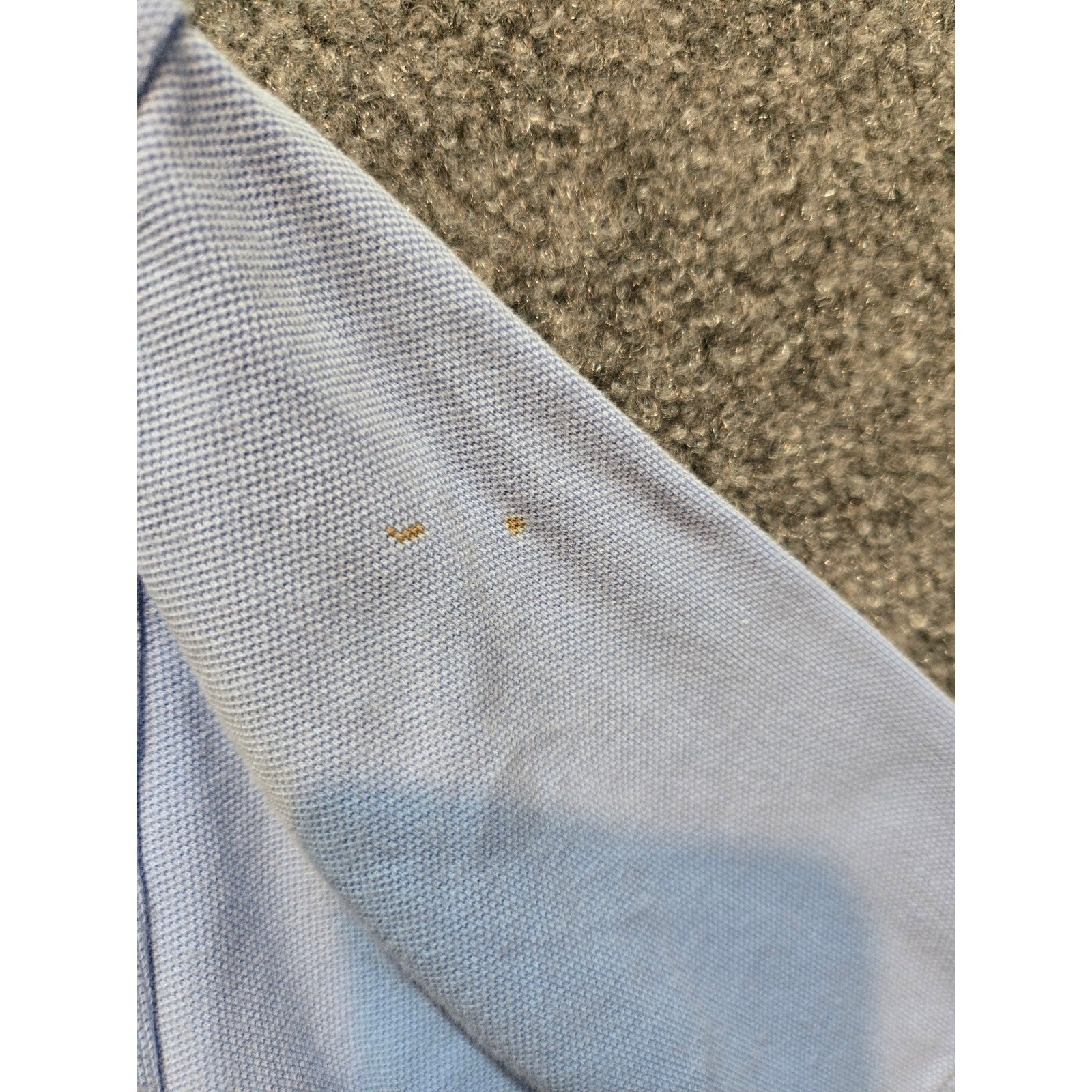 Izod Mens M Light Blue Silk Wash Short Sleeve Polo Solid Casual Sportswear