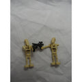 2 Star wars Lego figures one is missing an arm.
