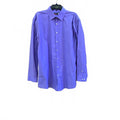 JF-J Ferra Men's XL Purple Slim Fit Dress Shirt - Long Sleeve, Stretch Fabric