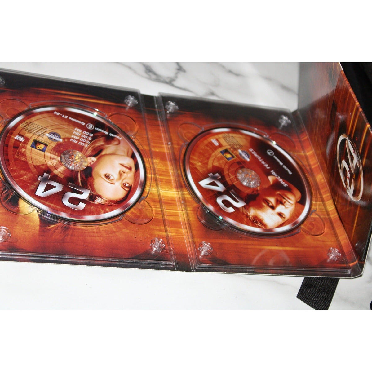 24 Season 4 - DVD - 7 Disc Set - Jack Bauer Kiefer Sutherland DVD in Great Cond