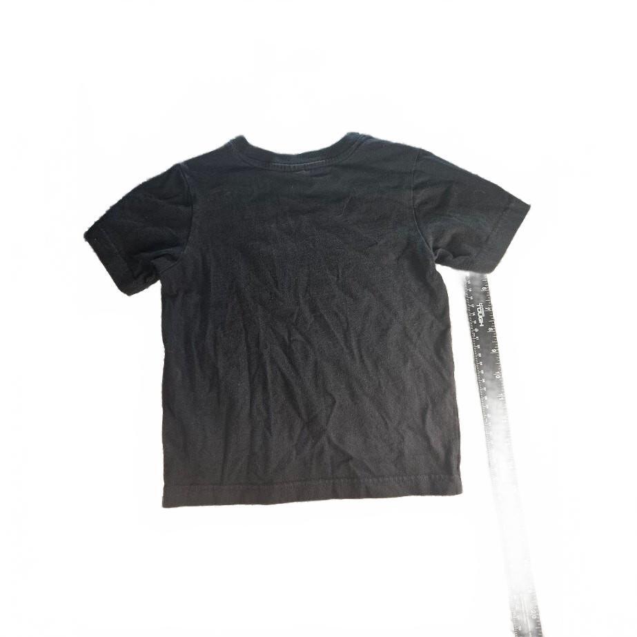 Vintage Youth Spider Sense Spiderman Black Shirt Size 6