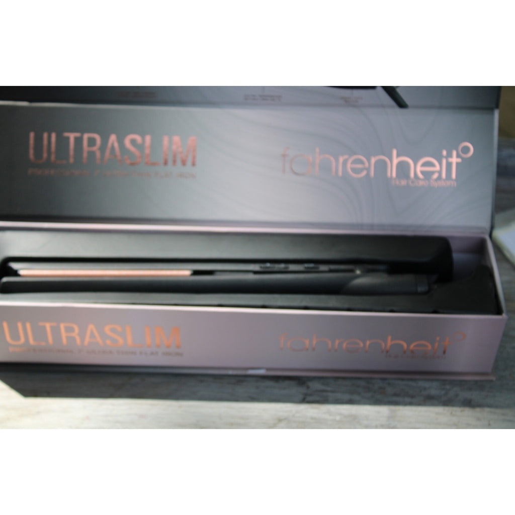 Fahrenheit Hair Care System UltraSlim Professional 1" Ultra-Thin Flat Iron