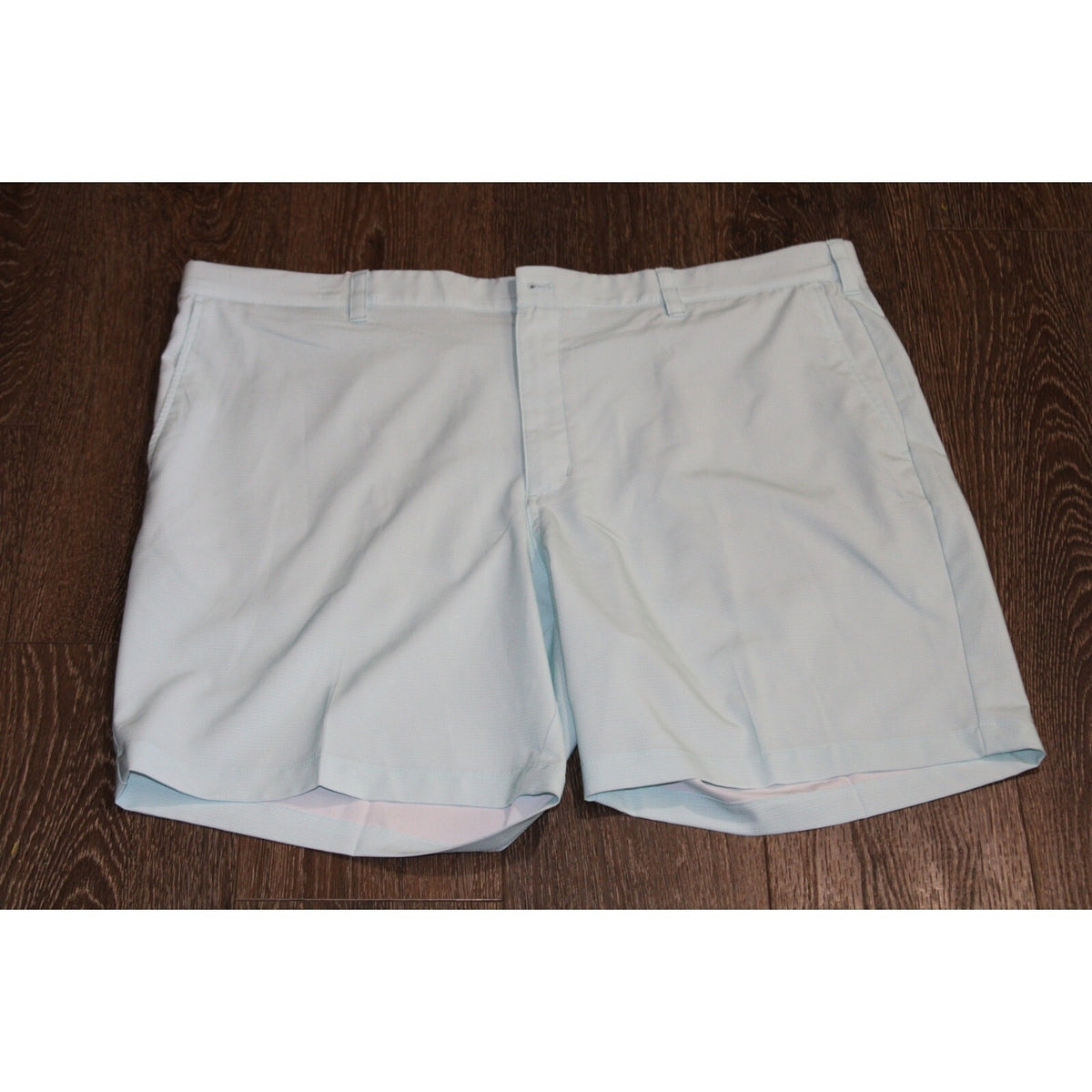 PGA Tour Men's Golf Shorts 42 Gray Active Gripper Waistband Performance Stretch