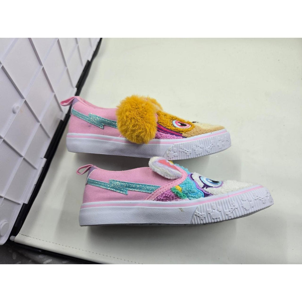 New Girls' Paw Patrol Slip-On Shoes Size 10 Multi-Color Comfortable and Fun