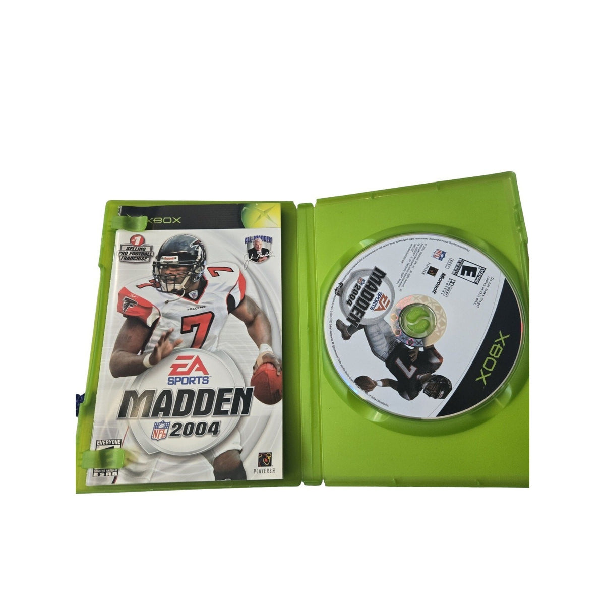 EA Sports Madden NFL 2004 Xbox Sports Game w/ Case Manual Playmaker Control
