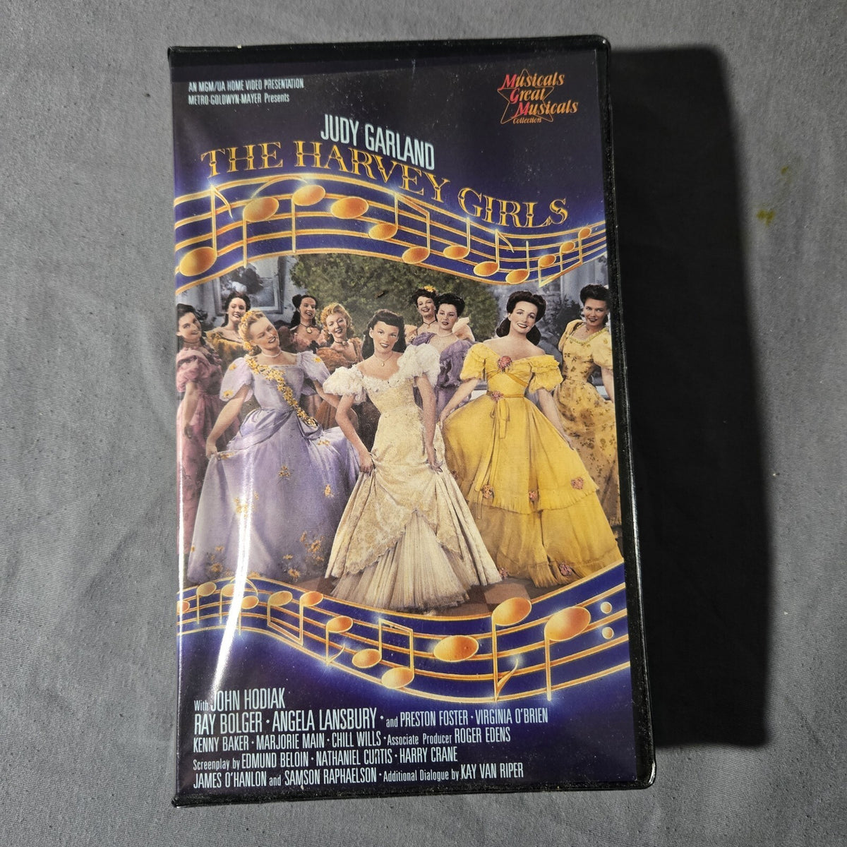 The Harvey Girls (VHS, 1987, MGM/UA) Judy Garland/John Hodiak/Ray Bolger