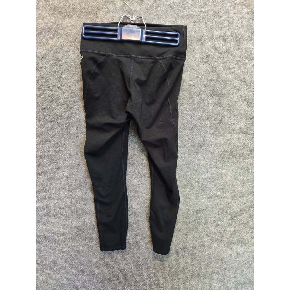 Fabletics PowerHold Black High-Waisted Athletic Leggings Small Crop 7/8