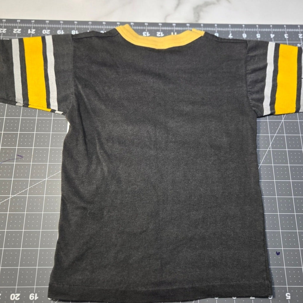 Vintage 70s/80s Purdue University Boilermakers Youth Ringer t-shirt