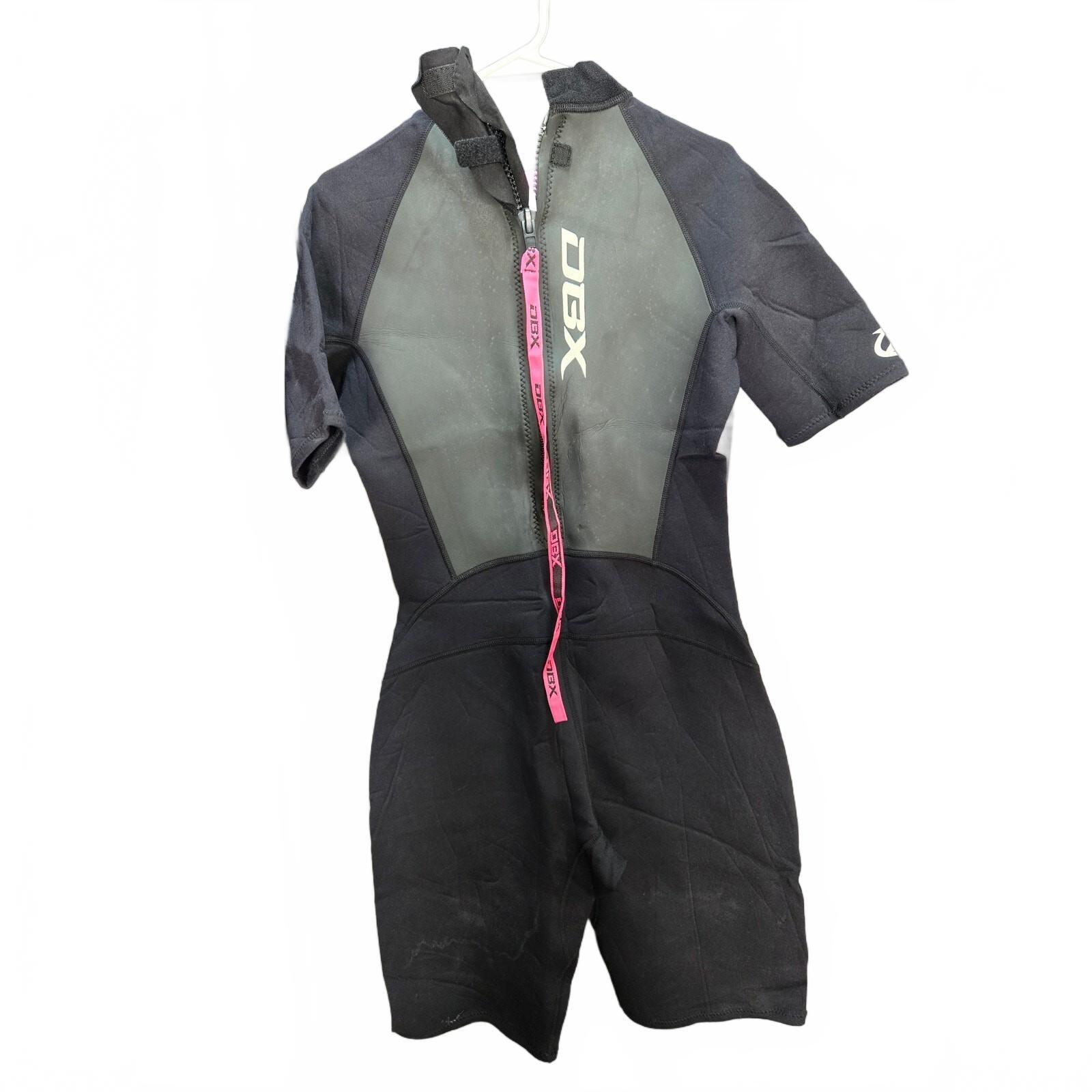 OBX Women's Super Stretch Neoprene 3/4 Length Wet Body Rash Suit - Black, Good