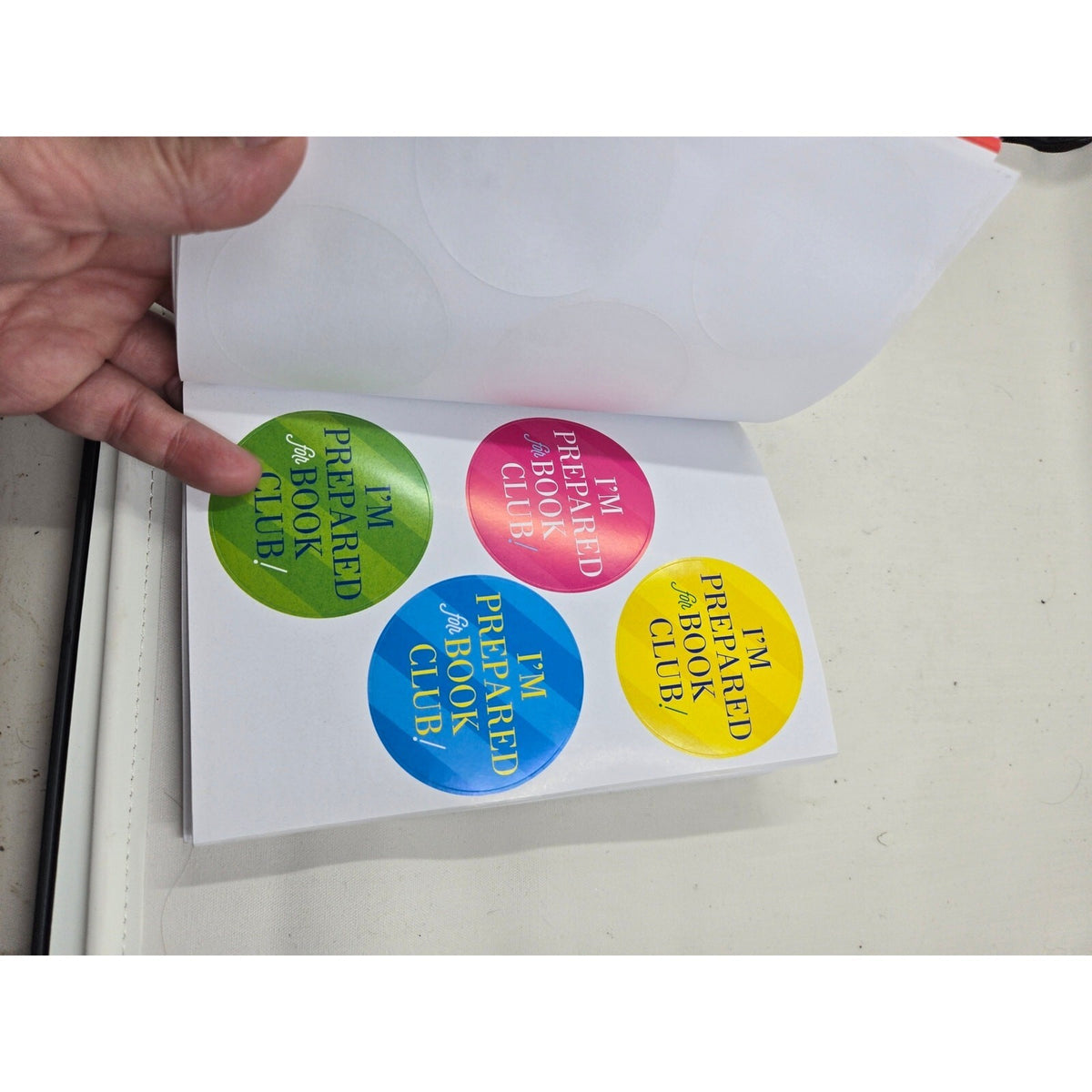 I Adulted! Stickers for Grown-Ups by Robb Pearlman Humor Activity Paperback Book