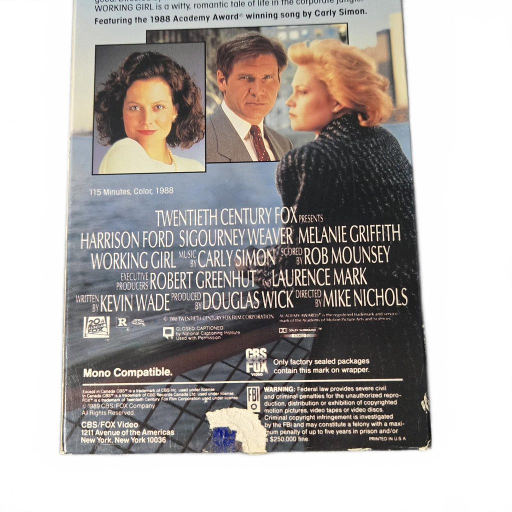Working Girl (VHS, 1995)