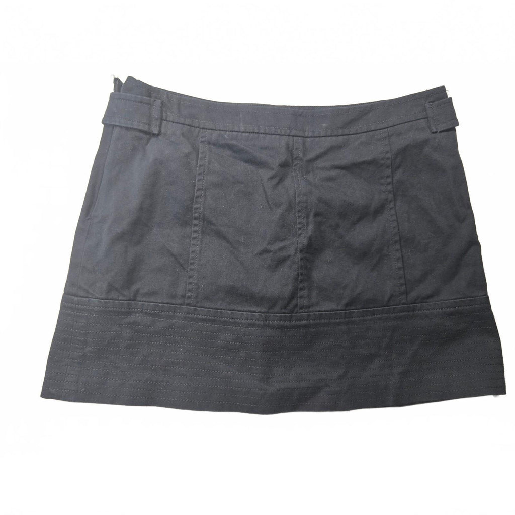 Boston Proper Black Military Button Pencil Skirt Size 12