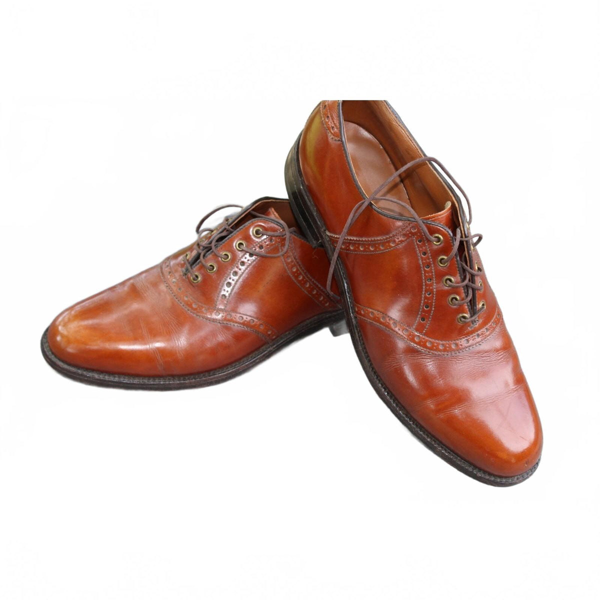 FootJoy Classics Brown Saddle Golf Pro Teaching Shoes Size 9D - Very Good