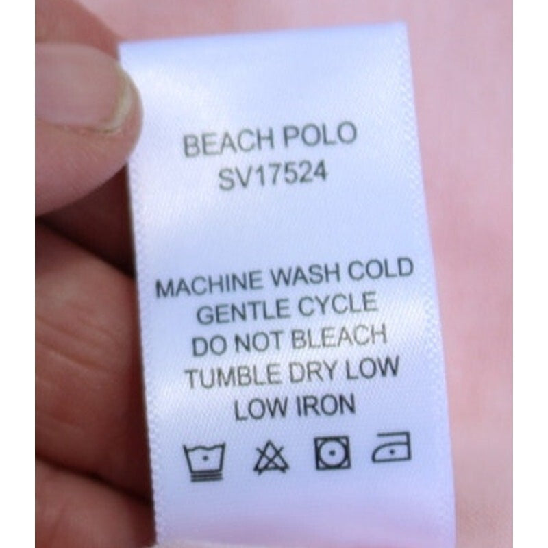 Pink Polo Shirt 1764 Golf Size Large