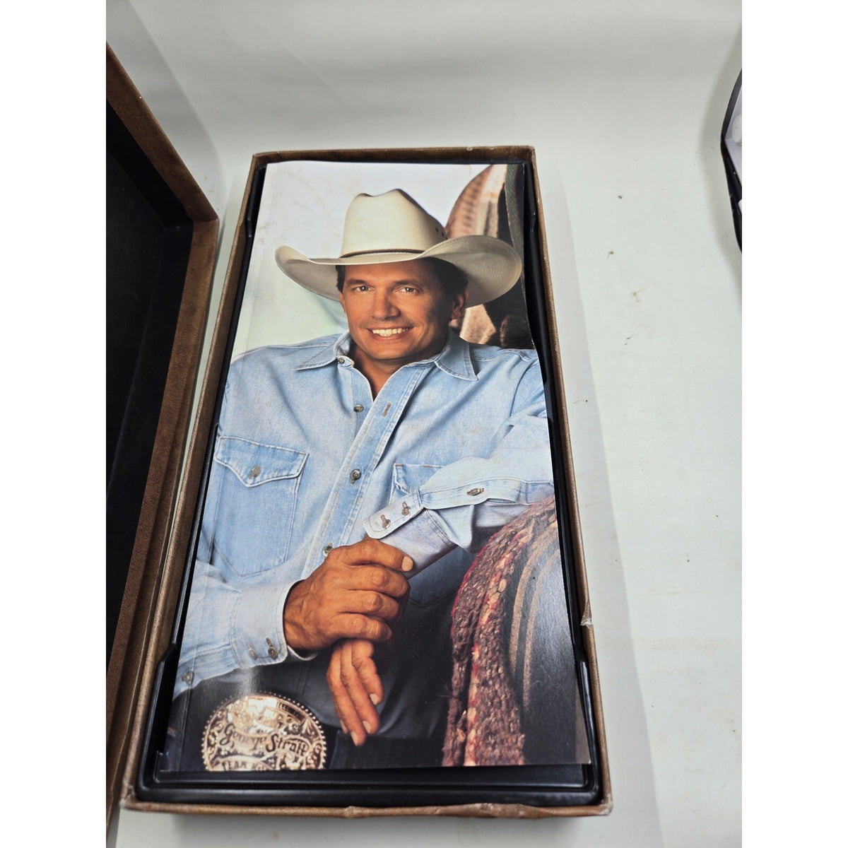 Vintage 1995 George Strait Box Set Replacement Insert Book  and 1 cd  MCA