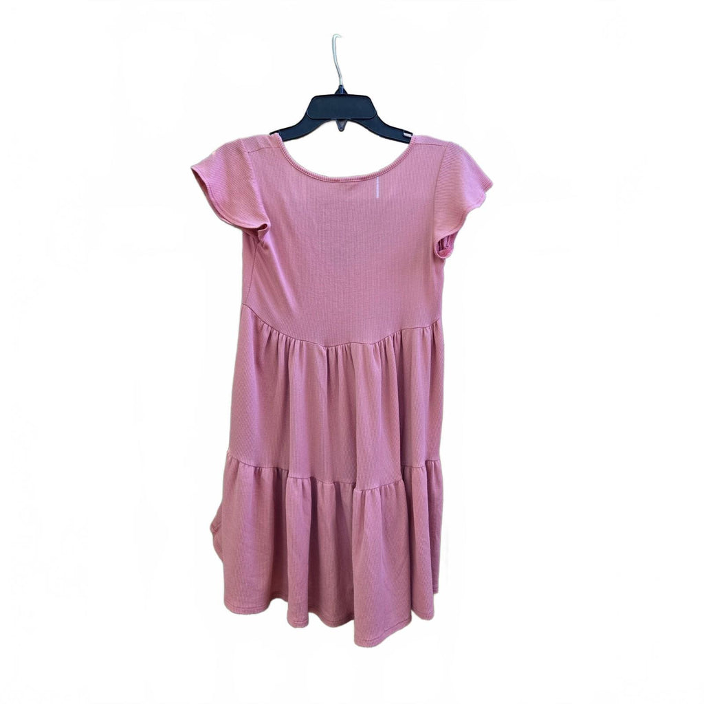 See You Monday Pink Mini Dress - Casual, Flattering Fit, Vibrant Color, Size Me