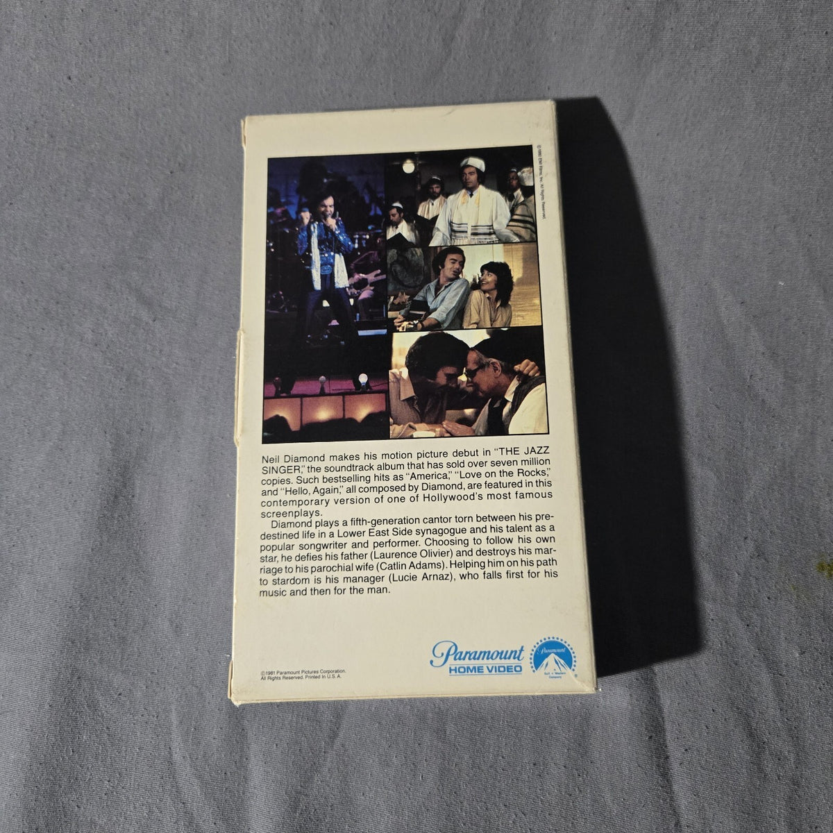 The Jazz Singer, 1980 ‧ Musical/Drama, Neil Diamond,  VHS