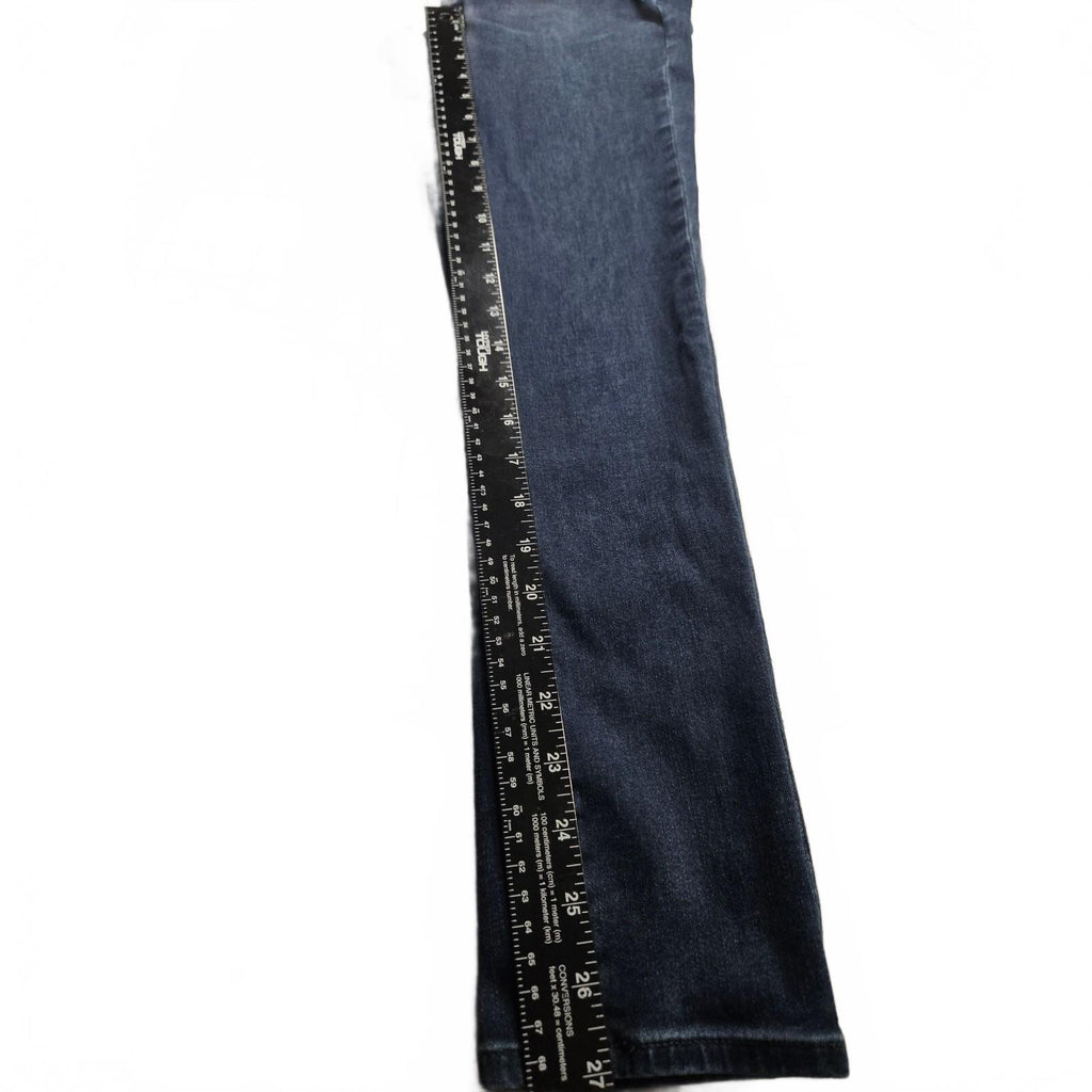 Express Women's Blue Stretch Straight Fit Jeans - Size Medium, Very Good