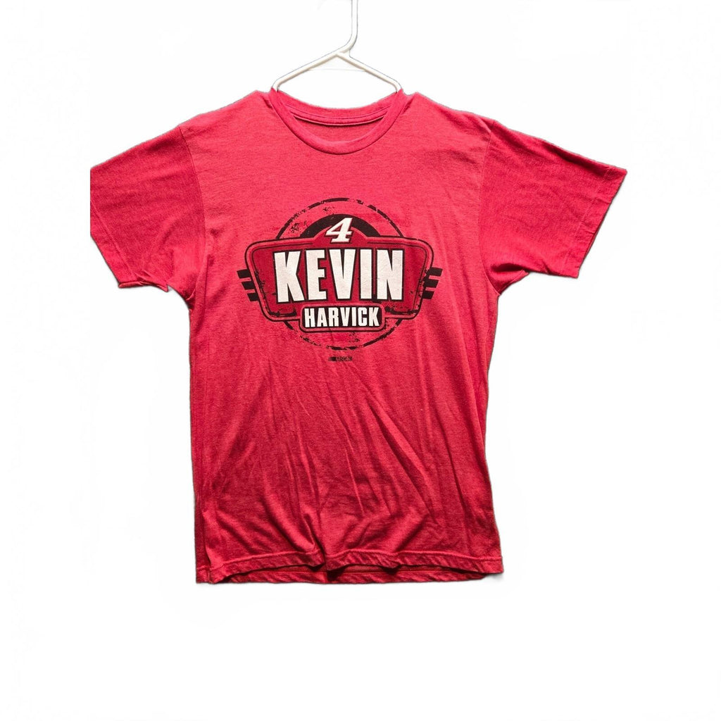 NASCAR Kevin Harvick #4 T-Shirt Red Stewart-Haas Racing Graphic Tee Size Large
