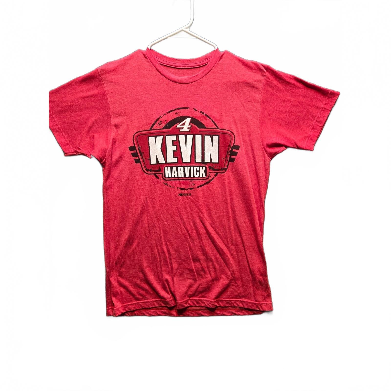 NASCAR Kevin Harvick #4 T-Shirt Red Stewart-Haas Racing Graphic Tee Size Large